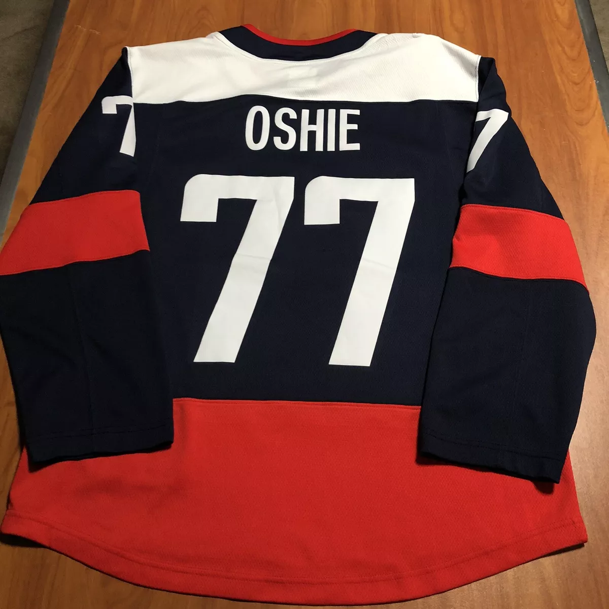 Fanatics Oshie Washington Capitals 2018 Stadium Series NHL Hockey