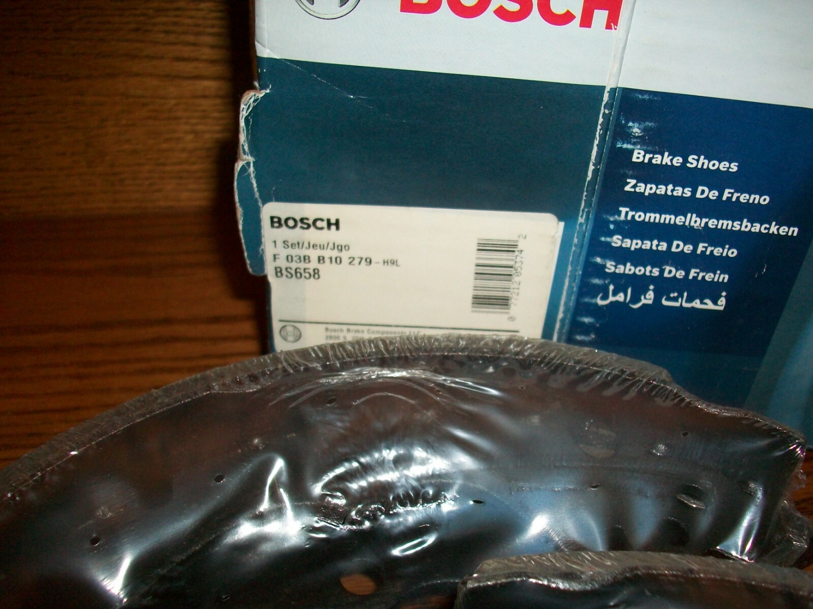 Bosch BS515 Blue Disc Brake Shoe Set : Aazon.in