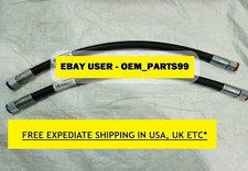611/01000 Jcb Backhoe - Hose 1/4Bsp 450 Mm, Set Of 2 Pcs