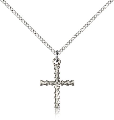 925 Sterling Silver Cross Necklace For Women On 18 Chain 30 Day