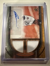 2025 Topps Museum Collection Dontrelle Willis Copper Dual Relic Auto 42/99