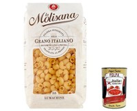 20X La Molisana Lumachine N. 53 Pasta Nudeln Bronzezeichnung 500G+Polpa 400G