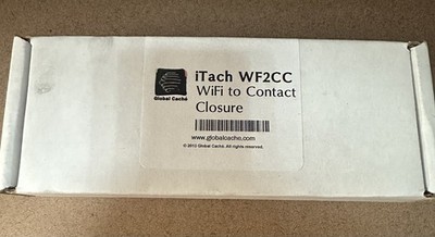 Global Cache iTach, Wi-Fi to Contact Closure (WF2CC) Brand New Sealed 