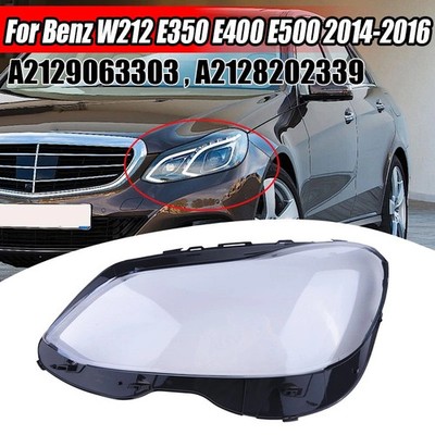 LH Left Side Clear Headlight Lens Cover for Mercedes-benz E Class W212 2014~2015