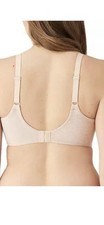Wacoal 852303 Back Appeal Wire free Bra Full Coverage Rose Dust Sz 34D