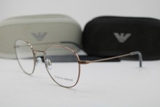 NEW GIORGIO ARMANI AR 5082 3199 BRONZE BLUE GUNMETAL AUTHENTIC EYEGLASSES 50-20