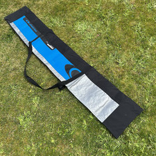 Salomon Ski Bag Luggage Transport Silver Blue Black 180cm Max Length