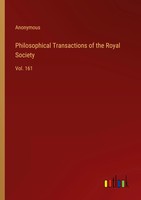 Anonymous | Philosophical Transactions Of The Royal Society | Taschenbuch (2023)