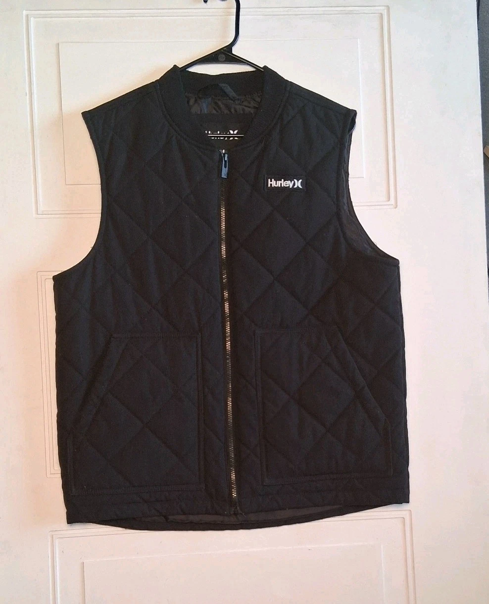 HURLEY Men's Black Malone Quilted Thermal Wall Vest Size XL Excellent Condition
Opens in a new windo
