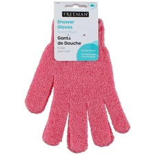 6 Pack Paris Presents Exfoliant Deeper Clean Shower Gloves, Assorted Colors, ...