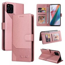 GQUTROBE Skin Feel Magnetic Leather Phone Case, For OPPO Find X3 Pro, For OPPO A