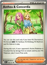 Pokémon ME: Ascended Heroes #182/217 Anthea & Concordia