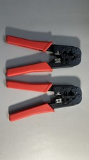 Two Ethernet Network Cable Crimper Crimp Tools 8P 6P Connectors