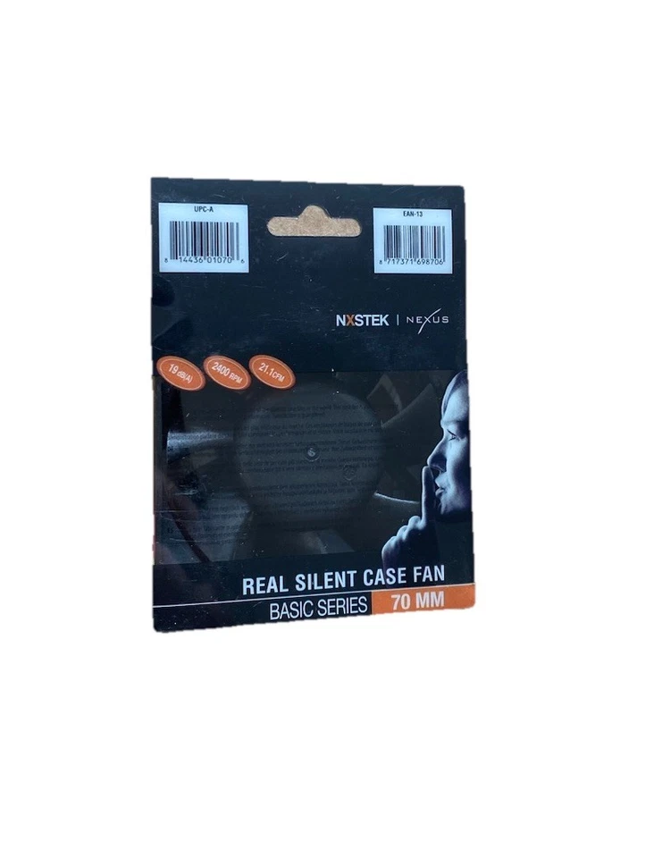 Nexus 70mm Real Silent Case Fan 220503A SP702512M DC Brushless Fan  - Image 4 of 4