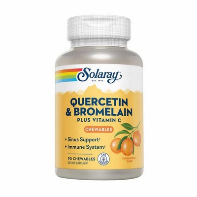 Quercetin And Bromelain Plus Vitamin C Chewables Natura