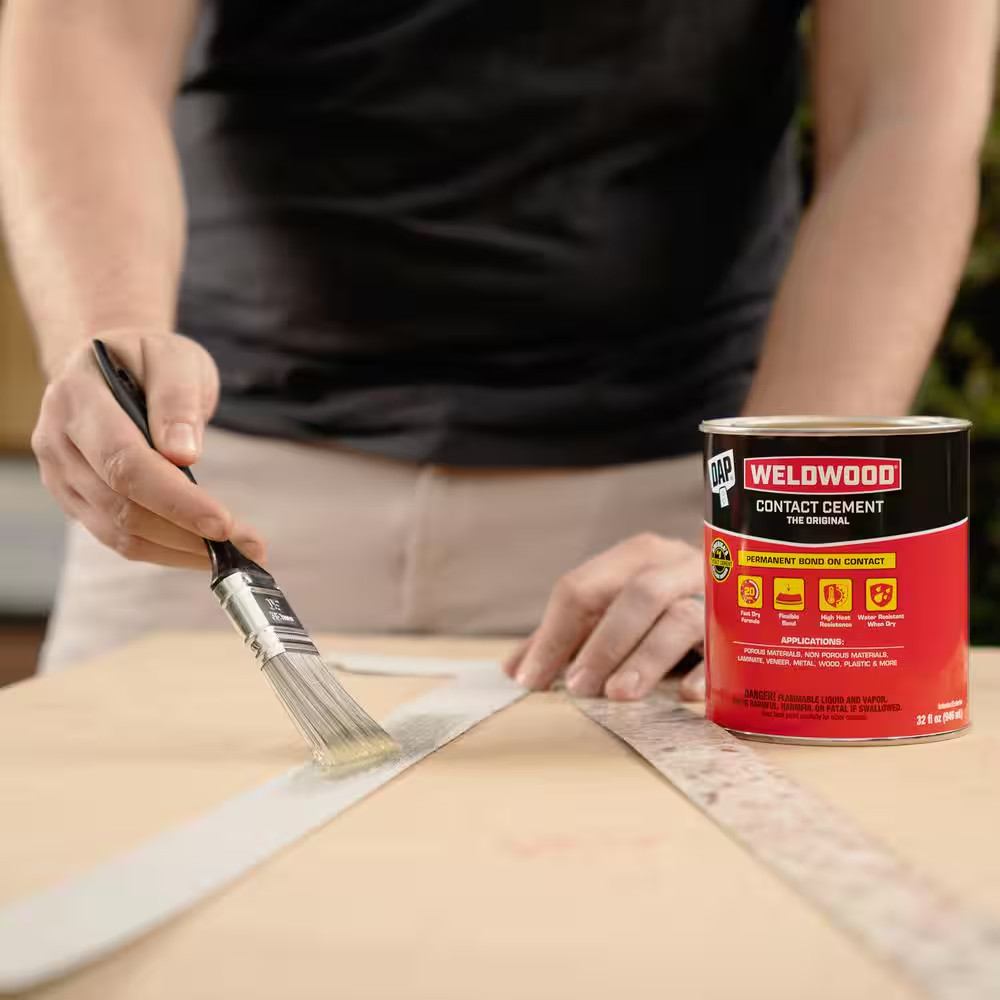 Weldwood Original Contact Cement - Interior and Exterior Application 32 fl oz.