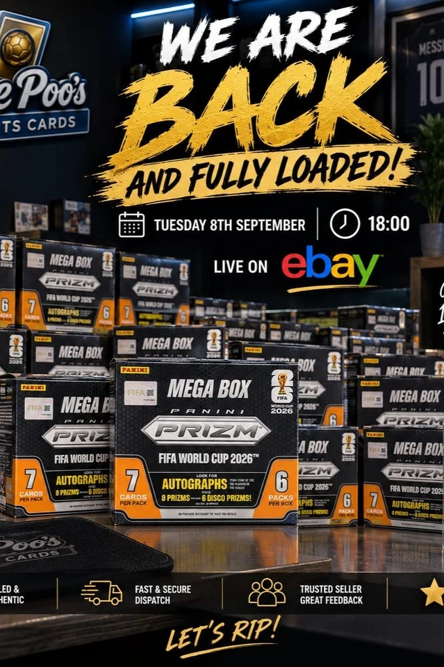 Panini Prism Mega Box Break