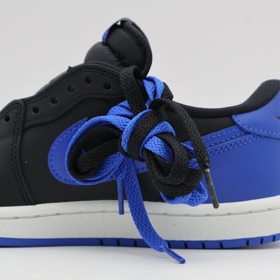 IB1981-004 Nike Air Jordan 1 Low '85 Black and Royal Blue (Men's