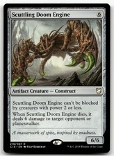 Scuttling Doom Engine #219 (NM) Commander 2018 C18 Magic MTG
