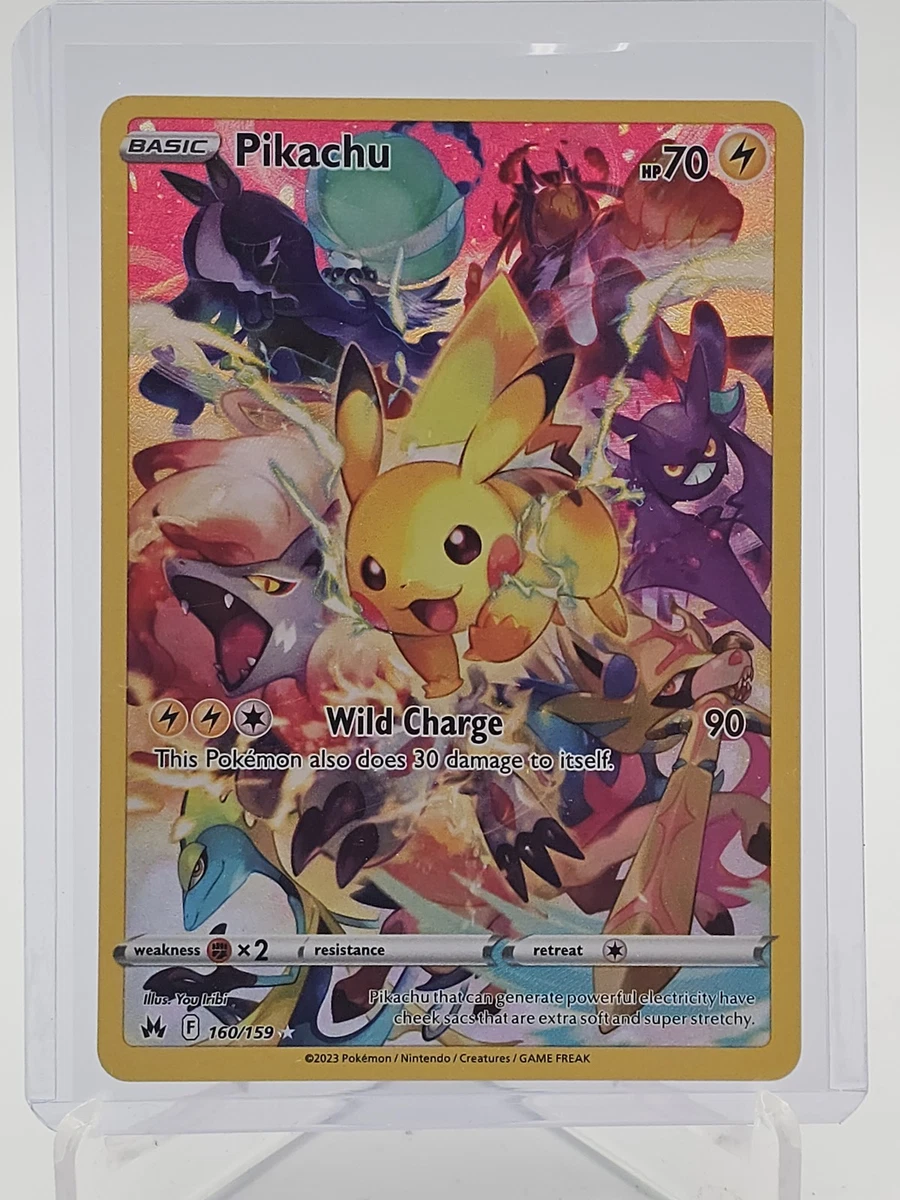 Pikachu 160/159 Crown Zenith for sale | eBay