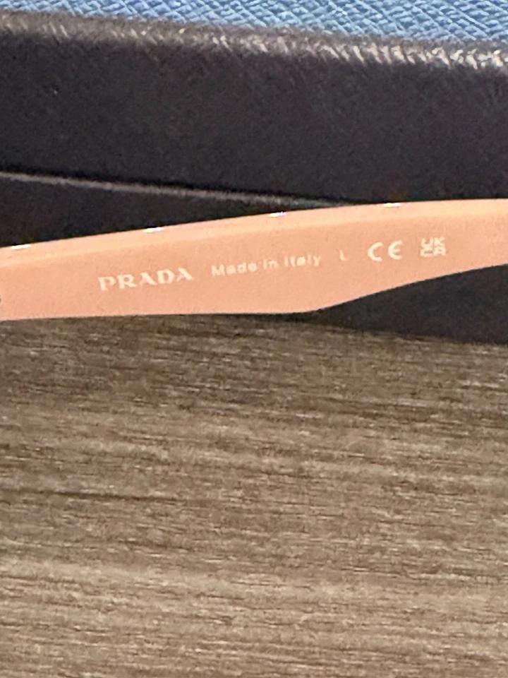 Gafas PRADA VPR 11r 520 17 Roj-101 140 con estuche y tela en caja Italia Foto 4 de 4