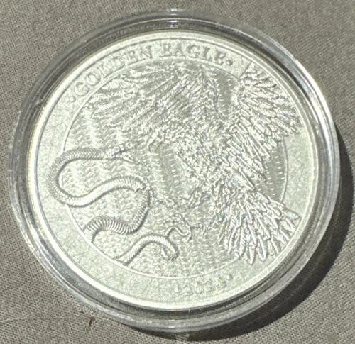 2023 Germania Golden Eagle 1 oz Fine Silver Coin Malta 5 Euro ROUND BULLION 9999