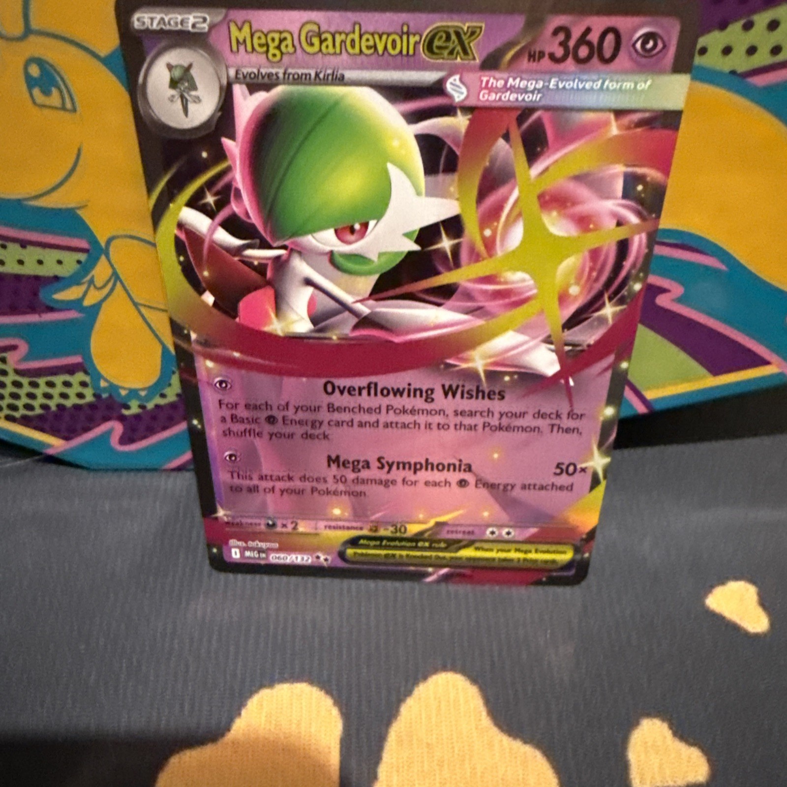 Mega Gardevoir ex 060/132 Me01: Mega Evolution Holo
