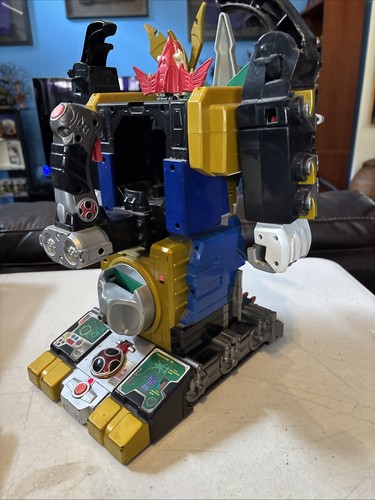 Hurricane Command Power Rangers 2003 Bandai Megazord Ninja Storm “works” (read) - Picture 9 of 17