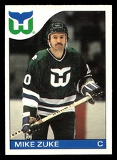 1985-86 O-Pee-Chee #19 Mike Zuke Near Mint Whalers OPC