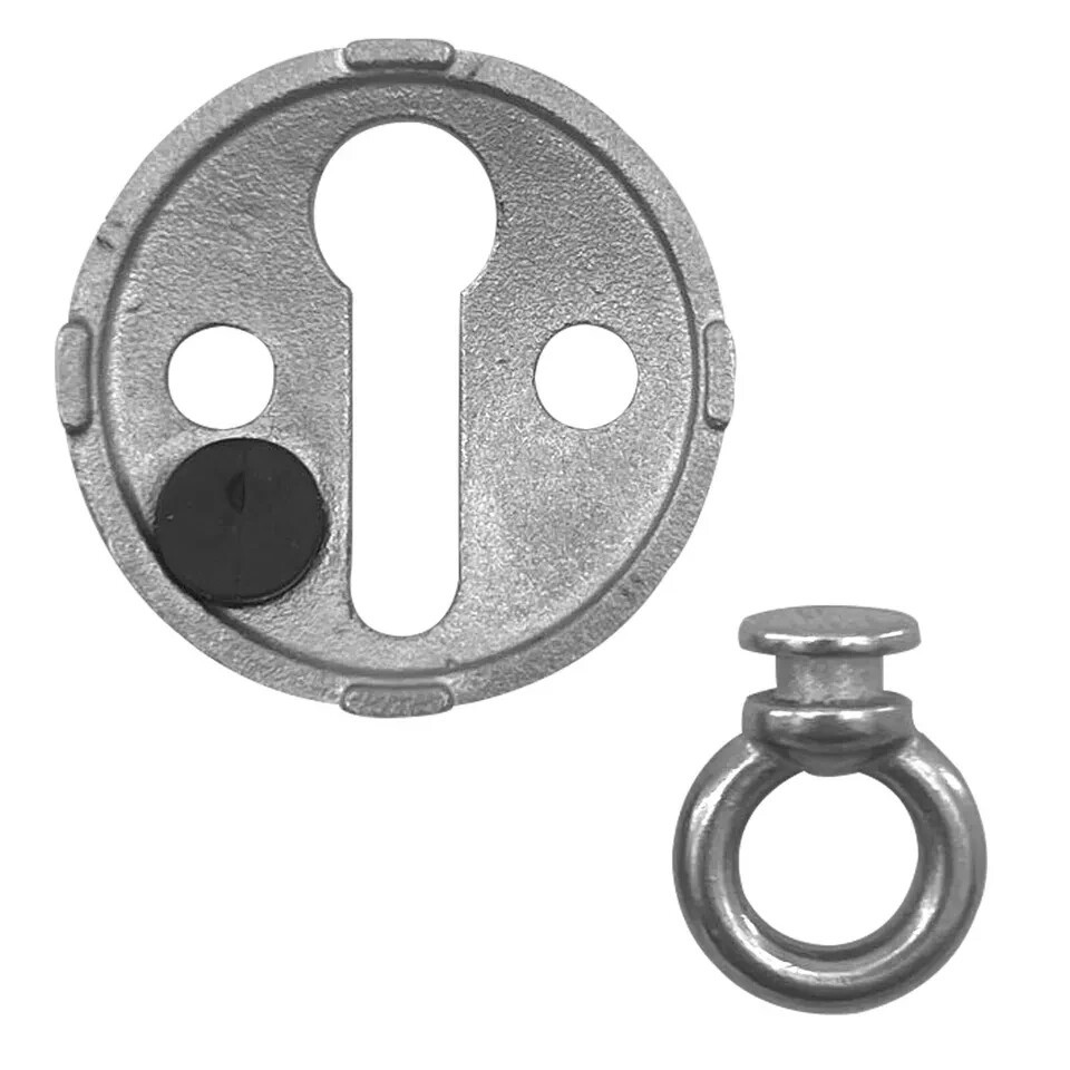 2PCS Boat Stainless Steel Fender Lock Bumper Inflatable Latch Buoy ...