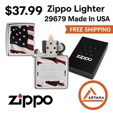 Zippo Lighter 29679 Made In USA- Free Shipping