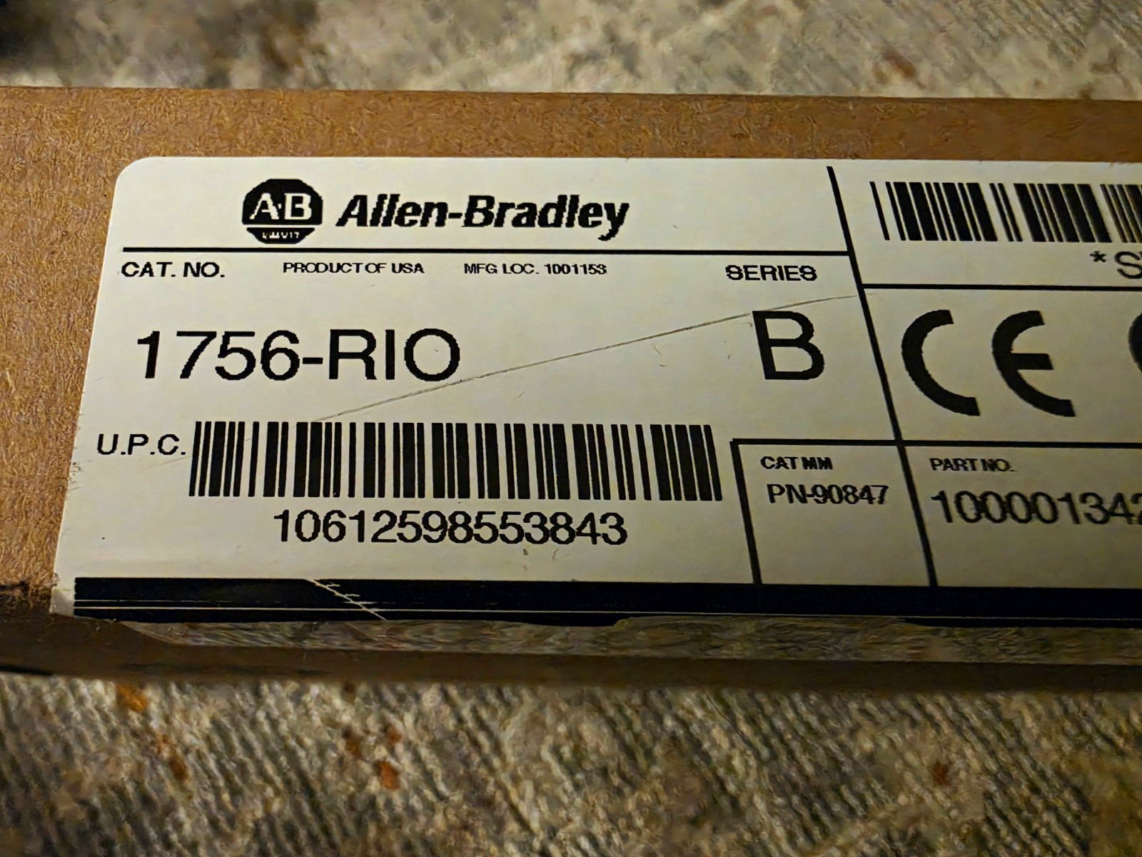 Allen-Bradley 1756-RIO ControlLogix Remote I/O (RIO) Adapter Module Series B
