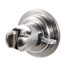 Suction Cup Shower Head Holder, Adhesive Suction Holder-Brushed Nickel