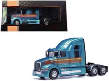 IXO 1/43 2015 Western Star 5700 XE Sleeper Semi Truck Diecast Metallic Blue