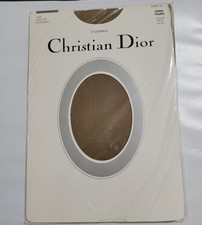Christian Dior Demi Toe Stockings 1446 Lot Of 5 Short 9 1/2 Navy Taupe Gray Lux
