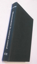 Measurement in Contract Control by Martin Barnes - 1977 Hardback Book