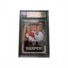 2011 BOWMAN CHROME RETAIL EXCLUSIVE -SILVER BRYCE HARPER PSA 9.5