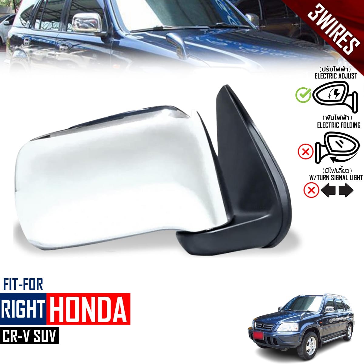 車用リアビューアセンブリ ホンダ CRV CR-V 2012 2013 2014 2015 2016 RM1 RM2 RM4 ミラーアセンブリ RM1用 RM2用 RM4用 2012-2016年式 カーリアビューアセンブリ(Gray,9PIN_L)