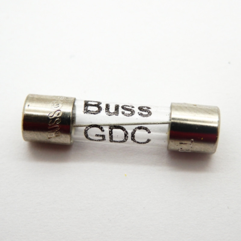 Pack of 100 Cooper Bussmann BK/GDC-3.15A GDC Series 250V 3.15A Time Delay Fuses