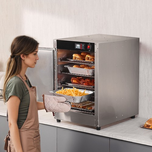 Hot Box Food Warmer 5-Tier Concession Warming Cabinet with Water Tray for Pizza - Picture 8 of 12