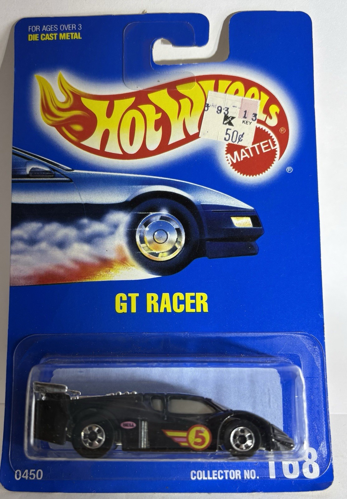 1991 Hot Wheels GT RACER #168 Basic Wheels