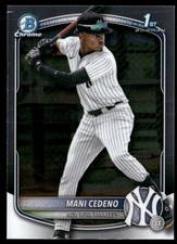 2025 Bowman Chrome Mani Cedeno