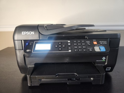 #ad Epson WorkForce WF 2750 Printer Fax Scan Copier Wi Fi Powers On READ MORE $50.00