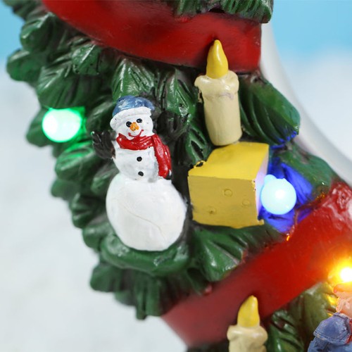 SINT Weihnachtsmann musikalisch beleuchteter Weihnachtsschmuck für Wohndeko - Bild 9 von 24