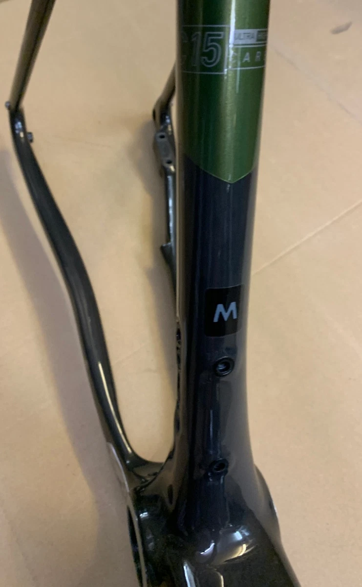 Fuji Jari Carbon 1.3 Rahmen, Bikepacking, Gravel, Größe "M", Grün, neu