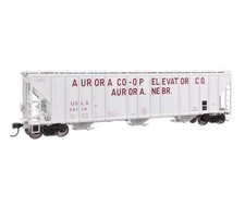 Walthers Proto HO Scale 55' Evans 4780 Covered Hopper Aurora Coop 26116