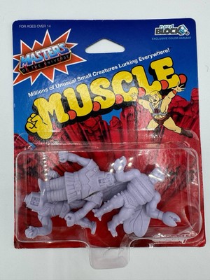 Super7 M.U.S.C.L.E. Masters of the Universe Figure Set Nerd Block Exclusive 2016