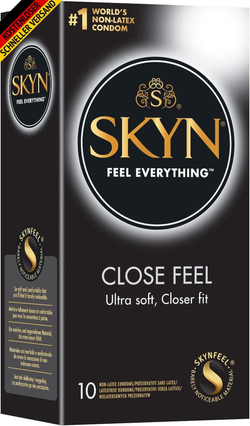Skyn Close Feel Kondome Transparent Einheitsgröße