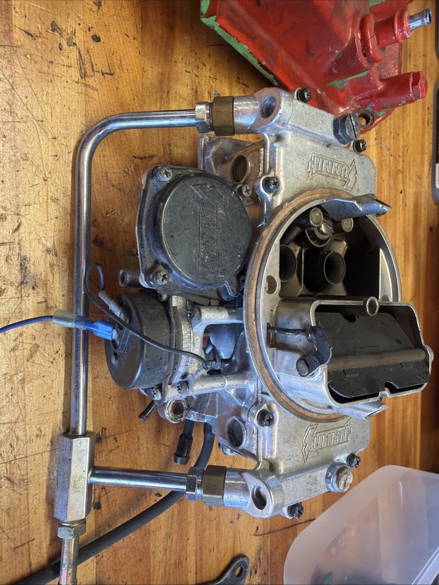 Summit Racing 600 CFM 4 BBL Carb Carburetor 84055 08600VS for sale