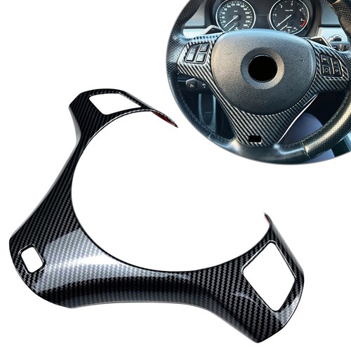 Lenkradabdeckung Trim Für BMW 3 Serie E90 E91 E92 E93 2005-12 Kohlefaser - Bild 1 von 6